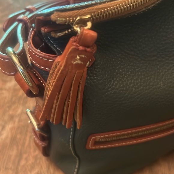 Dooney & Bourke East West Zip Sac-Hunter Green - Picture 5 of 16